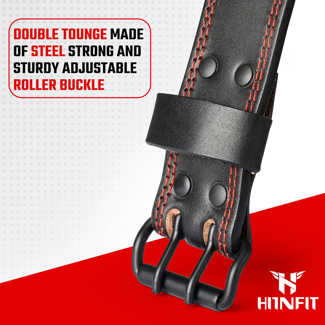 Buckle Leather Weight Lifting Belt