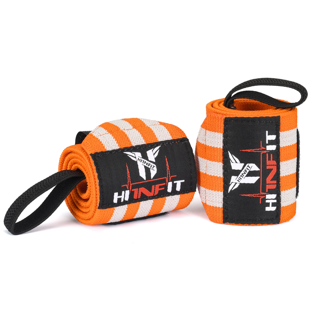 Hit n Fit Wrist Wrap Orange