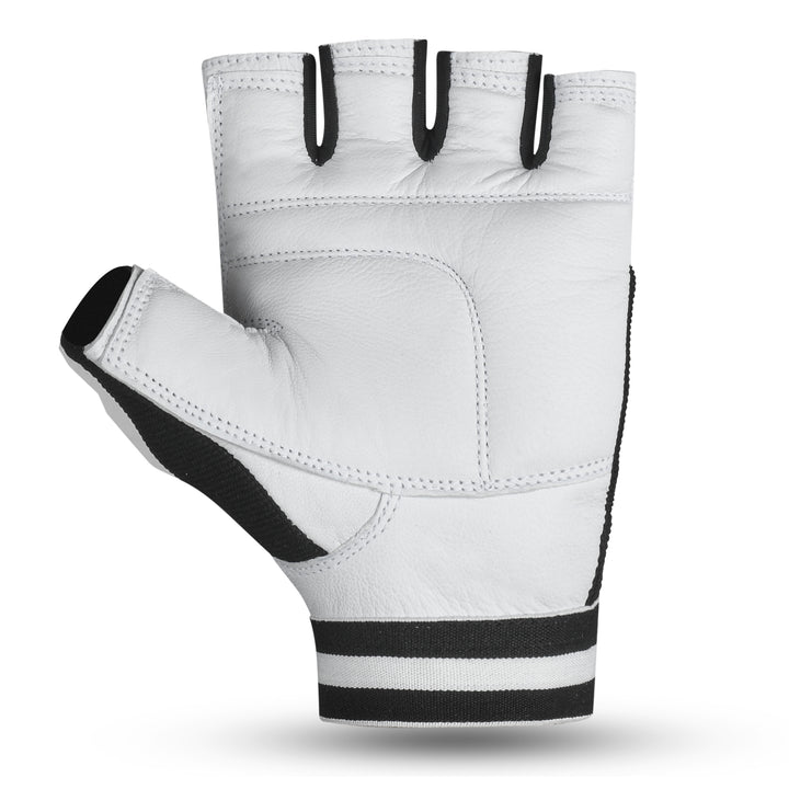 Premium Leather Weightlifting Gloves