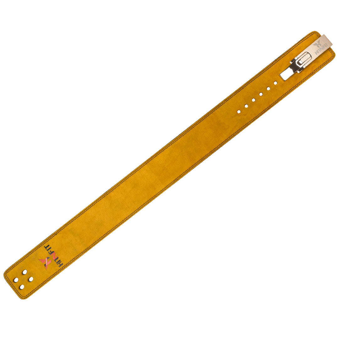 Weightlifting Yellow Lever Belt