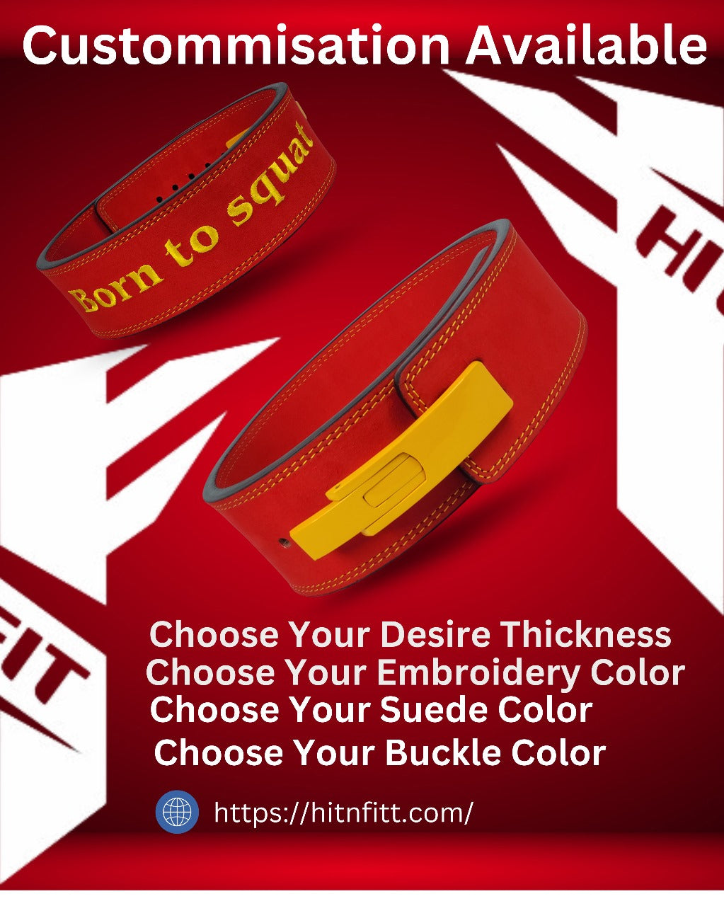 Custom Premium Lever Belt